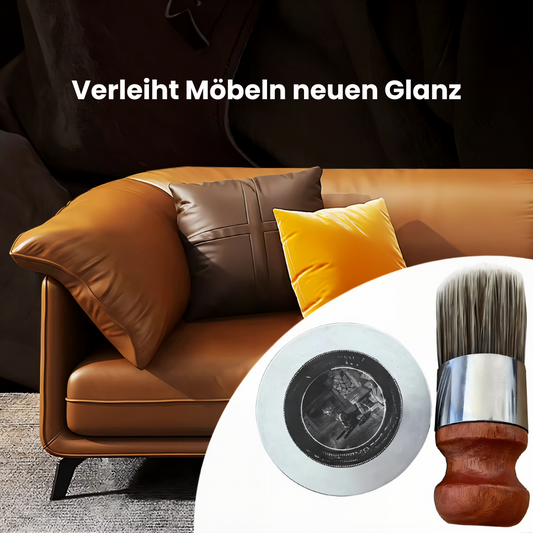 Pflegewachs mit Pinsel
